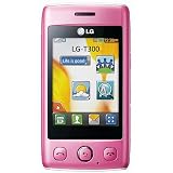 LG T300 Cookie Lite Unlocked Quadband Touchscreen Phone with FM Radio, MP3, 1.3 MP Camera and Social Networking Apps - International Version - No Warranty - Pink