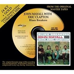 Blues Breakers by John Mayall and Eric Clapton (Audio CD - 2009)