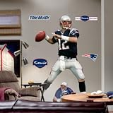 Fathead Tom Brady New England Patriots Wall Decal