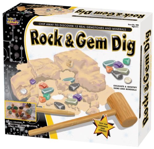 Childrens Toyshop  Toys : Rock & Gem Dig