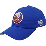 NHL Old Time Hockey New York Islanders Royal Blue Netminder Adjustable Hat
