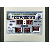 Dallas Cowboys Scoreboard Desk Clock