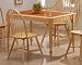 Furniture online: Dining Table with Terracotta Tile Top in Natural - Coaster