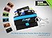 The RooSport Magnetic Running Pouch - Pocket to Hold Cell Phone, Wallet, Earphones - Securely Carry Essentials While Running - Magnetic Closure for Convenience - Green, Small