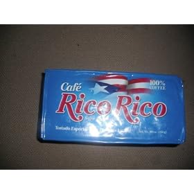 Cafe Rico Rico, 100% pure Ground Coffee, Sabor Puertorriqueno, 8.8 oz