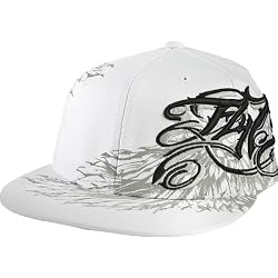 Fly Racing Custom Men's Flexfit Casual Hat - White