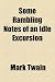 Search : Some Rambling Notes of an Idle Excursion