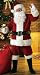 Deluxe Velvet 8 piece Santa Clause Claus Suit Christmas Xmas Costume Holiday Theme Party Outfit