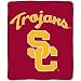 USC Trojans NCAA Property of" Micro Raschel Blanket (50"x60")"