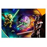 Star Wars 3D Feel the Force 5' Wall Mural