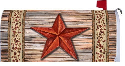 Rustic Star 1538MM Magnetic Mailbox Cover Wrap