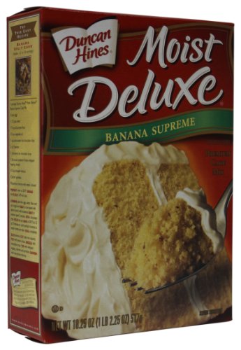Duncan Hines Banana Supreme Cake Mix 517 g (Pack of 3) Duncan Hines Banana Supreme Cake Mix 517 g (Pack of 3) picture