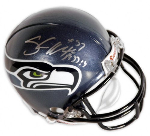 Shaun Alexander Seattle Seahawks Autographed Mini Helmet