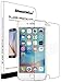 ShockWize [1 Pack] [Tempered Glass] 0.3 Millimeter Thin Ballistic Premium Real Glass Screen Protector for iPhone 8 / iPhone 7 (4.7 Inches) | Protect Wise with ShockWize