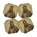 DENY Designs 4-Piece Terry Fan Chancellor Chewie Coaster Set