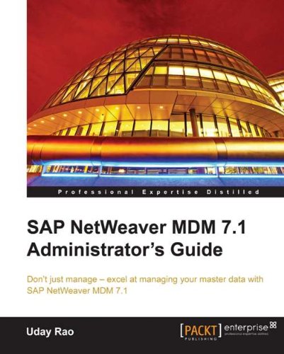 SAP NetWeaver MDM 7.1 Administrator's Guide