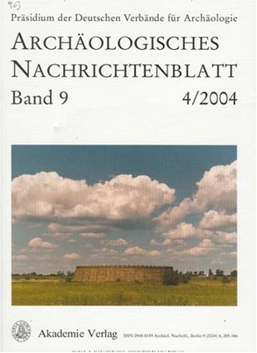 Archäologisches Nachrichtenblatt