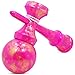 Kaleb USA Full Pink & Gold Metallic Kendama and Extra String