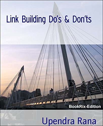 Link Building Do's & Don'ts: Indian writer SEO book