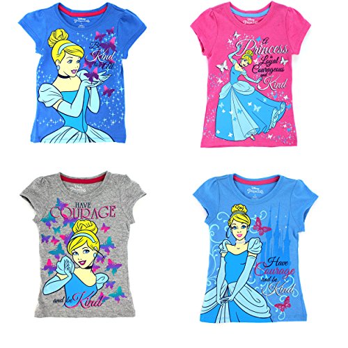 Disney Princess Girls Short Sleeve Tee (Toddler/Little Kid)