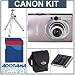 Canon Powershot SD1100 IS Digital Pink Camera kit. with 2GB SD Memory Card, Camera Case, Spare NB-4L Type Lithium-ion Battery, Table Top Tripod