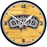 Wincraft San Antonio Spurs Round Wall Clock