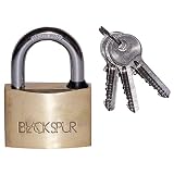 Review Hamble Distribution ltd BB-PD214 / Blackspur BB-PD21463MM HEAVY DUTY PADLOCK WITH HARDENED SHACKLE