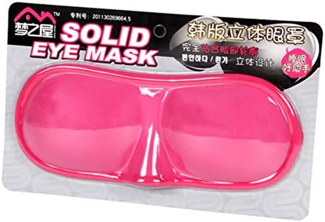 Premium Quality Contoured & Blindfold Comfortable Super-Smooth Sleep Eye Mask