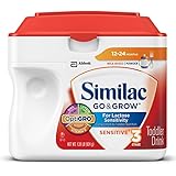 Similac Go and Grow Sensitive Toddler Drink Powder, 22 Ounce