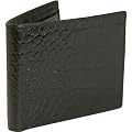 Kena Kai DataSafe® Italian Printed Leather Bi-Fold (Black)