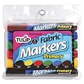 Fabric Marker 6Pkg - Primary Colors