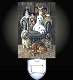 Dog Chair Decorative Night Light