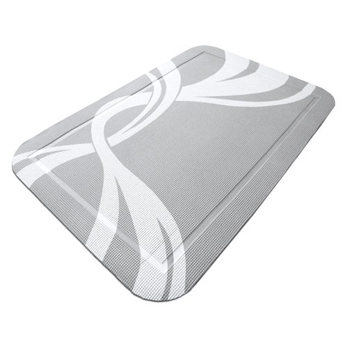 PetFusion SmartGrip Cat Litter Mat (Gray Twist) 