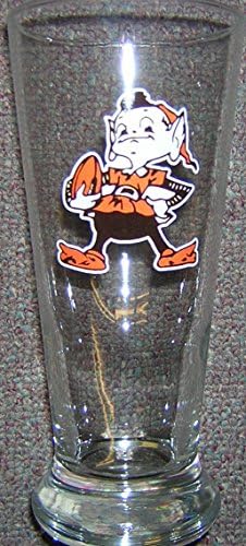 Cleveland Browns Brownie Elf Pilsner Glass