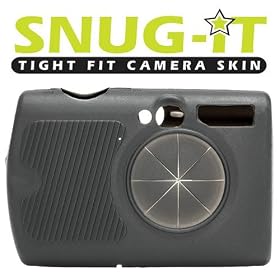Delkin Snug-It - Case for digital photo camera - silicone - black by Delkin