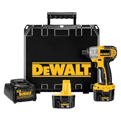 DEWALT DC845KA 12-Volt 1/4-Inch Cordless Impact Driver Kit