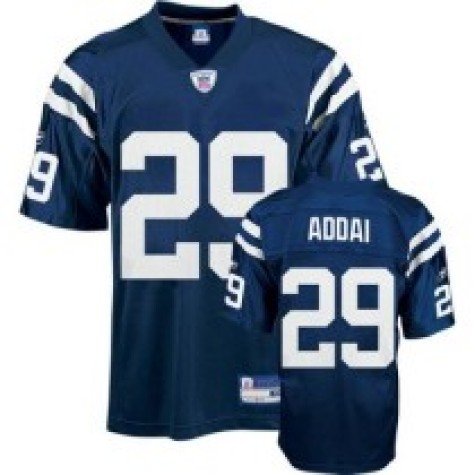 Youth Indianapolis Colts #29 Joseph Addai Team Replica Jersey - M 10-12