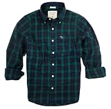 Abercrombie & Fitch Mens Mason Trail Plaid Shirt