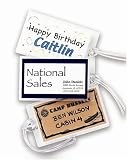 Fellowes Laminating Pouches Luggage Tagged Punched with Loop 5 mil 25 Pack (52003)
