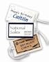 Fellowes Glossy Pouches, Luggage Tag with Loop, 5 mil, 25 pack (52003)