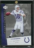 2006 Upper Deck Rookie Debut Peyton Manning Indianapolis Colts Football Card #42 - Mint Condition-Shipped In Protective ScrewDown Display Case!!