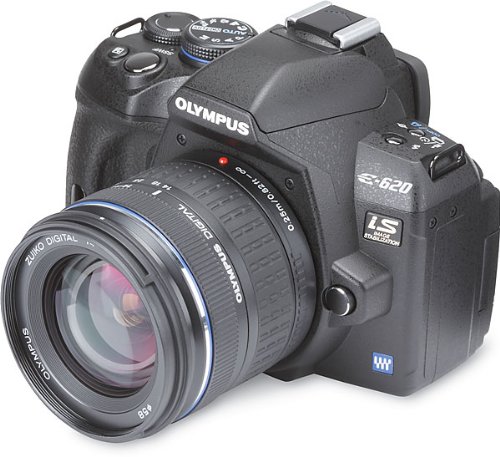 Olympus Evolt E620 12.3MP Live MOS Digital SLR Camera with Image Stabilization and 2.7 inch Swivel LCD w/ 14-42mm f/3.5-5.6 Zuiko Lens
