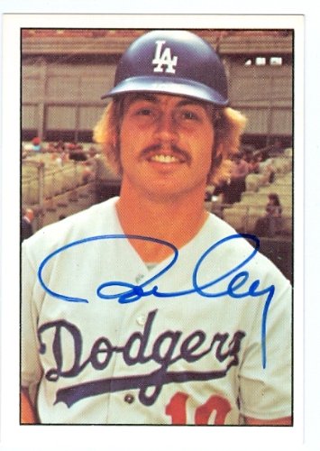 Ron Cey Autographed/Hand Signed MLB Baseball card (Los Angeles Dodgers) 1975 SSPC #75 (67)