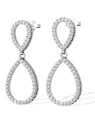1.50 ctw Beautiful Diamond Antique Style Diamond Earrings G SI-1