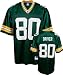 Donald Driver Jersey: Reebok Green Replica #80 Green Bay Packers Jersey - Medium