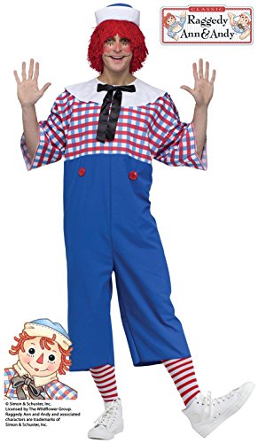 BuySeasons Men's Raggedy Andy Adult Costume