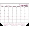 Brownline 2012 Monthly Desk Pad, 21.75 x 17-Inches (C1731)