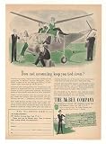 1953 Sikorsky Helicopter McBee Keysort Punched Card Print Ad