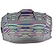 adidas Defender Duffel Bag, Small, Skyler Shock Pink/Grey/Shock Slime/Black