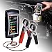 12/24V DC Automotive Battery Tester [Large Clamps] [LED Display] - Alternator/Battery Check/Diagnostic Tool for Cars Motorcycles Trucks